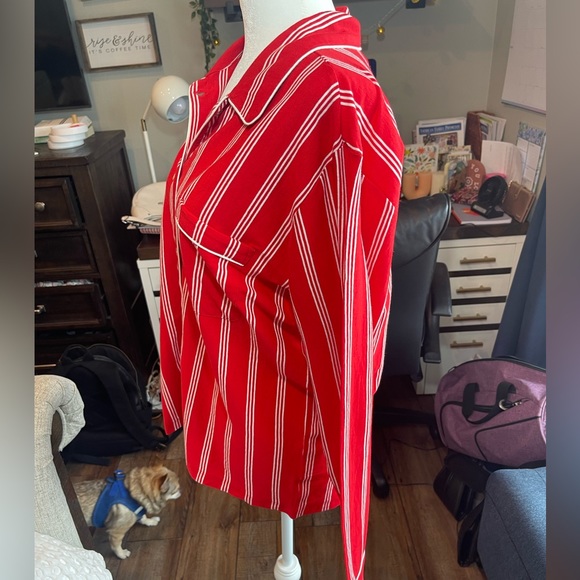 Michael Stars Revolve Classic Pajama Top Medium, NWT - Picture 5 of 9